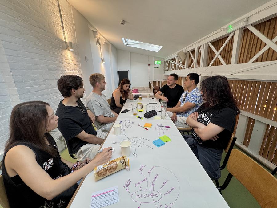 A Fikra session in Peckham